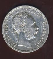 Ausztria 1878. 1Fl Ag T:3kis ph