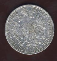 Ausztria 1878. 1Fl Ag T:3kis ph