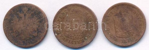 1859E 1kr Cu + 1882KB 1kr Cu + 1888KB 1kr Cu T:2-,3