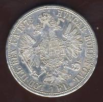 Ausztria 1878. 1Fl Ag T:2/2+