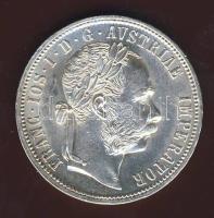 Ausztria 1878. 1Fl Ag T:2/2+