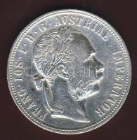 Ausztria 1879. 1Fl Ag T:2/3