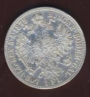 Ausztria 1879. 1Fl Ag T:2/3