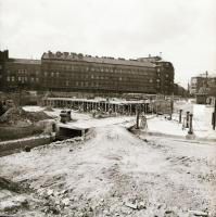 1961-1962 Déli pályaudvar átalakítása, 18 db vintage negatív, 6x6 cm