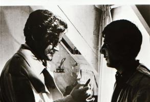 ,,Diploma előtt" című film állóképei, 26 db negatív, ezekről készültek a mozik előcsarnokában k...