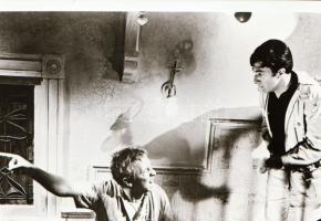 ,,Diploma előtt" című film állóképei, 26 db negatív, ezekről készültek a mozik előcsarnokában k...