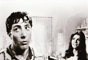 ,,Diploma előtt" című film állóképei, 26 db negatív, ezekről készültek a mozik előcsarnokában k...