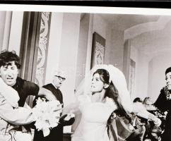 ,,Diploma előtt" című film állóképei, 26 db negatív, ezekről készültek a mozik előcsarnokában k...