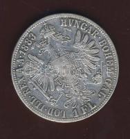 Ausztria 1883. 1Fl Ag T:3