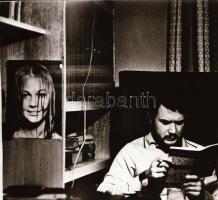 ,,Kardiogram" című film állóképei, 29 db negatív, ezekről készültek a mozik előcsarnokában kiál...