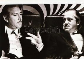 ,,A keresztapa másik arca" című olasz-francia film állóképei, 50 db negatív, ezekről készültek ...