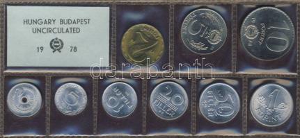 1978. 2f-10Ft 9klf db, szettben T:1