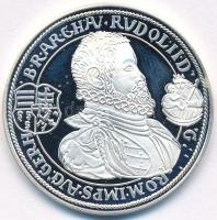 DN "Magyar tallérok utánveretben - Rudolf tallérja 1598" Ag emlékérem (20g/0.999/38,6mm) T:PP ujjlenyomat