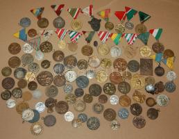 Magyar Lövészverseny hagyaték gyűjtemény 99klf db, néhány külfödivel, főleg Br, kevés Ag-val T:1,2 (zömmel),3 (kevés)