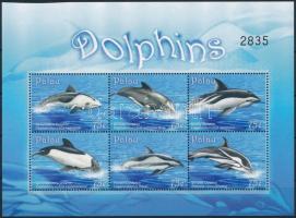 Delfinek kisív, Dolphins mini sheet