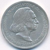 1936. 2P Ag "Liszt Ferenc" T:2 kis patina Adamo P7.3