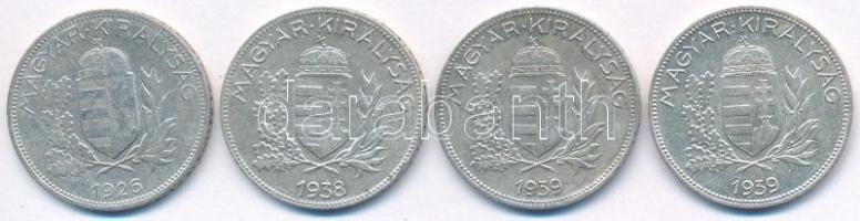 1926-1939. 1P Ag (4x) T:2,2-
Adamo P6