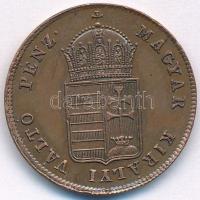 1848. 1kr Cu T:2 kis ph. 
Adamo B1