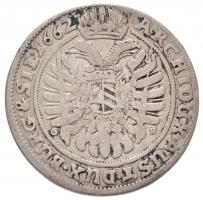 Német Államok / Szilézia 1662G-H 15kr Ag "I. Lipót" (5,93g) T:2-
German States / Silesia ...