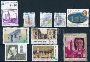 1970-2006 Épület motívum 10 db önálló érték, 1970-2006 Buildings 10 stamps