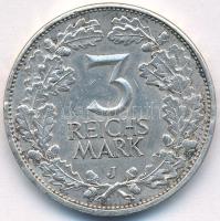 Németország / Weimar Köztársaság 1925J 3M Ag "Rajna-vidék 1000 éves évforduló" T:2
German...