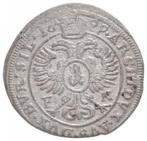 Német Államok / Szilézia 1699F-N 1kr Ag "I. Lipót" (0,92g) T:2 German States / Silesia 1699F-N 1 Kreuzer Ag "Leopold I" (0,92g) C:XF