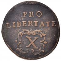 1705. X Poltura Cu "II. Rákóczi Ferenc" (6,96g) T:2- patina
Hungary 1705. X Poltura Cu &q...