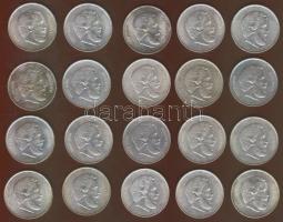 1947. 5Ft Ag "Kossuth" (20x) T:1,1/2