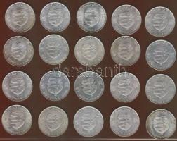 1947. 5Ft Ag "Kossuth" (20x) T:1,1/2