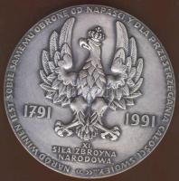 Lengyelország 1991. "Stanislaw Malachwski" nagyalakú plakett T:1