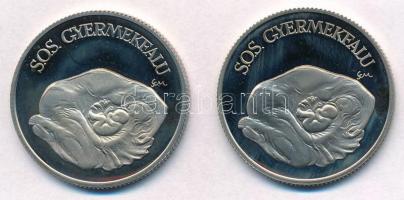 1990. 100Ft "SOS Gyermekfalu" (2x) T:PP ujjlenyomatosak
Adamo EM 117