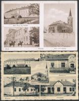 Újszász, - 2 db régi képeslap / 2 pre-1945 postcards