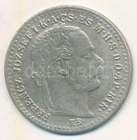 1870KB 10kr Ag "Ferenc József / Váltó Pénz" T:2,2-
Adamo M10.1