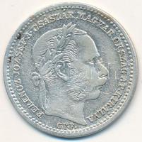 1869GYF 20kr Ag "Magyar Királyi Váltó Pénz" T:2-
Adamo M11.1