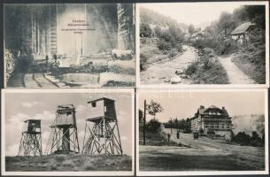 7 db RÉGI kárpátaljai városképes lap / 7 pre-1945 Transcarpatian town-view postcards