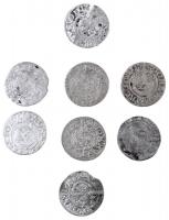 Lengyel Királyság ~1600. 8db-os vegyes 3 Poltorak Ag tétel T:2-,3
Poland ~1600. 8pcs of 3 Poltorak ...