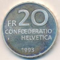 Svájc 1993. 20Fr Ag "Paracelsus" T:2(PP)
Switzerland 1993. 20 Francs Ag "Paracelsus&...