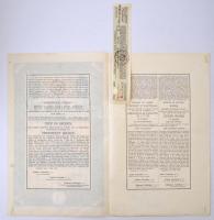 Budapest 1915. "A Magyar Korona Országai 6%-kal kamatozó Járadékkölcsön" államadóssági köt...