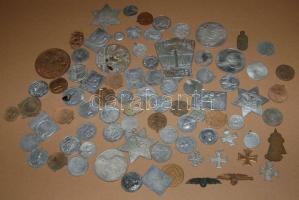 83db galvano másolat magyar és lengyel kitüntetések, plakettek, klf motívumokkal