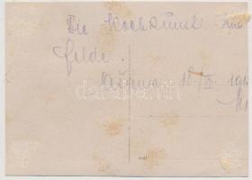 1915 "Die Hochkunst im Felde" Osztrák-magyar tábori konyha a Szerbia elleni hadjárat idejé...