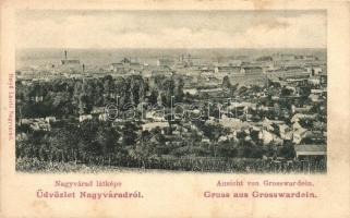 Nagyvárad, Grosswardein, Oradea; (vágott / cut)