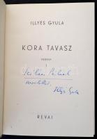Illyés Gyula: Kora Tavasz I-II. Budapest, 1941, Révai. Kiadói félvászon kötés, kiadói borítóban. A s...