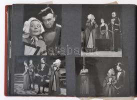 cca 1957-1961 Sulyok Mária(1908-1987) színművésznő szerepeiben, híres partnereivel(Páger Antal, Rutt...