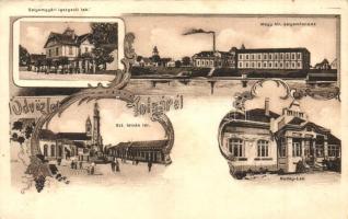 Tolna, Selyemgyári igazgatói lak, Selyemfonoda, Szent István tér, Buday lak, Art Nouveau