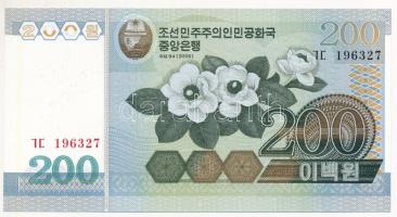Észak-Korea 2005. 200W T:I North Korea 2005. 200 Won C:UNC