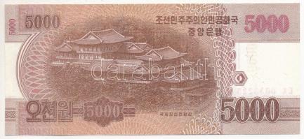 Észak-Korea 2013. 5000W T:I
North Korea 2013. 5000 Won C:UNC