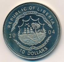 Libéria 2004. 10$ "Szabadság pillanatai - Zapata forradalma Mexikóban 1914" multicolor T:P...