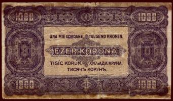 1923. 1000K 8f fny-sal T:III-/IV+