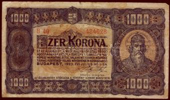 1923. 1000K T:III/IV