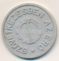 ~1970-1980. "ÁFÉSZ - Törökszentmiklós / Szövetkezésben az erő" 200 névértékű műanyag zseto...